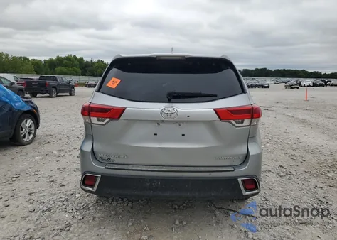 2018 Toyota Highlander Limited z USA, uszkodzony, nr VIN 5TDDZRFH6JS804570